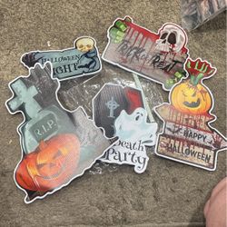 Halloween Yard Signs