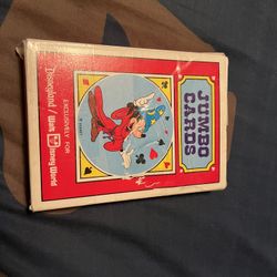 Vintage Disneyland Jumbo Cards