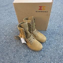 GARMONT TACTICAL T8 NFS 670 Military Combat Boots for Men and Women, Army, Air Force, AR670-1 Compliant Footwear, Lightweight, Suede Leather Size 9.0