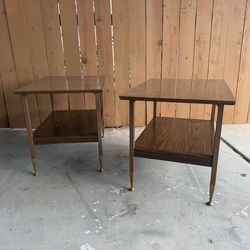 Mid Century side tables