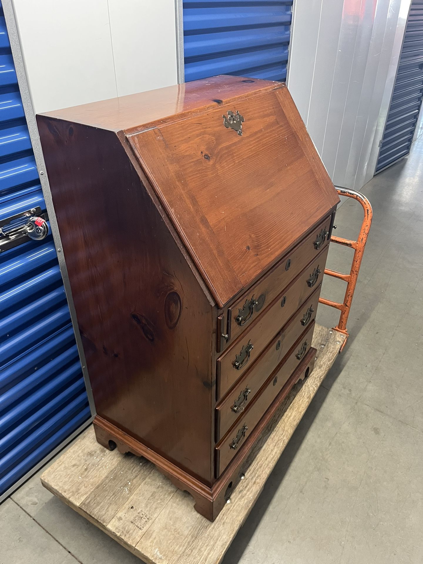Antique Secretary Drop Front Desk