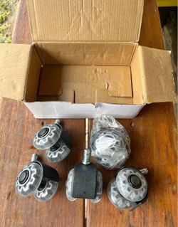 Office Chair Replacement Caster Wheels Set