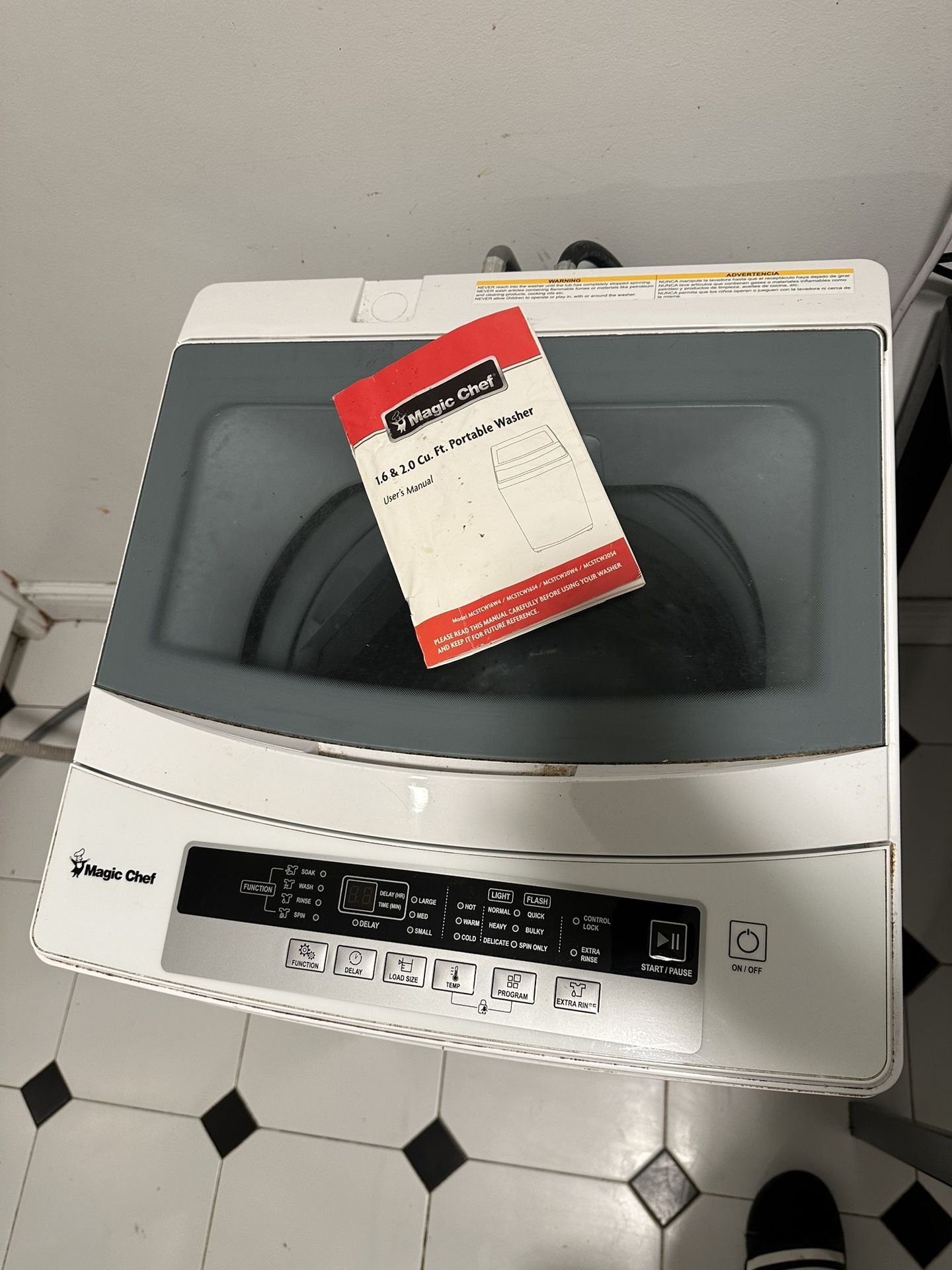 Magic Chef Topload Compact Washer