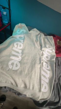Supreme jumpsuit grey