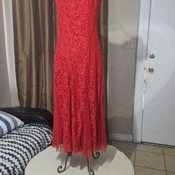 Prom Or Occasion Dress Red Size M