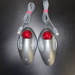 Logitech Trackman Trackball Mice (Wired) Model T-BC21 ((contact info removed)67) 