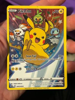 Pokemon SWSH 020 promo pikachu