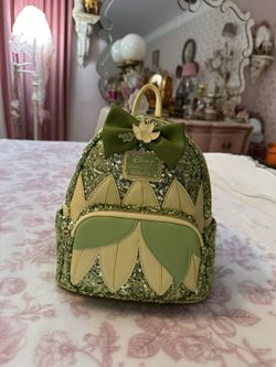 Tiana Sequin Princess Loungefly Minibackpack