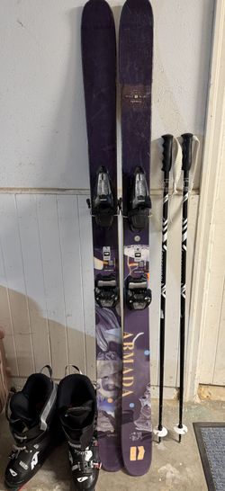 Ski Package – Armada ARV 96 + Marker Griffon Bindings + Nordica Boots + Rossignol Poles