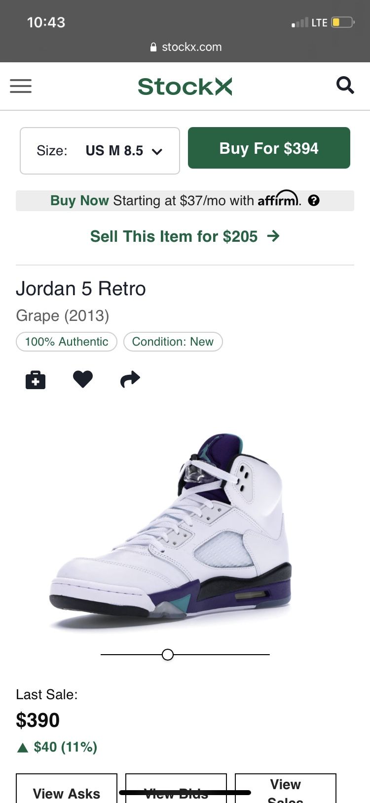 Jordan Grape 5