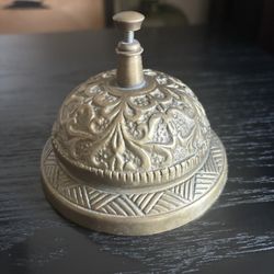 Vintage Brass Desk Bell