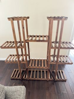 Wooden Plant Stand