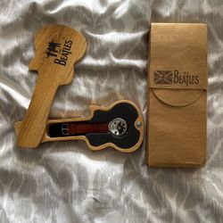 The Beatles Limited Edition Watch With Wooden Guitar Box