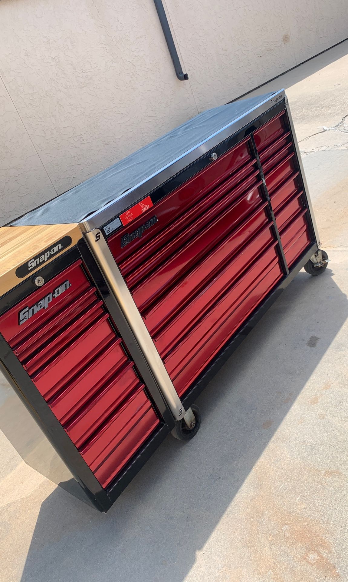 Snap on tool box fully loaded