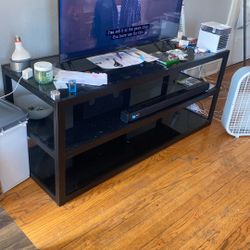 Glass Table Tv Bluetooth Speaker Combo