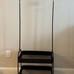 Rolling Garment Rack Mobile Closet