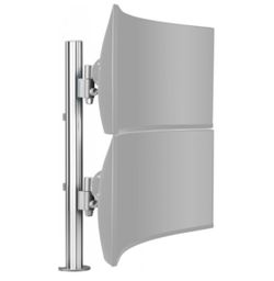 Atdec Dual Vertical Stack Desk Mount With Heavy Duty F Clamp