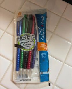Five Papermate Mechanical Pencils