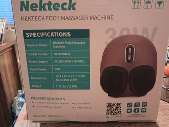 New Heated Foot Massager