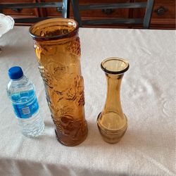 Amber Vases 