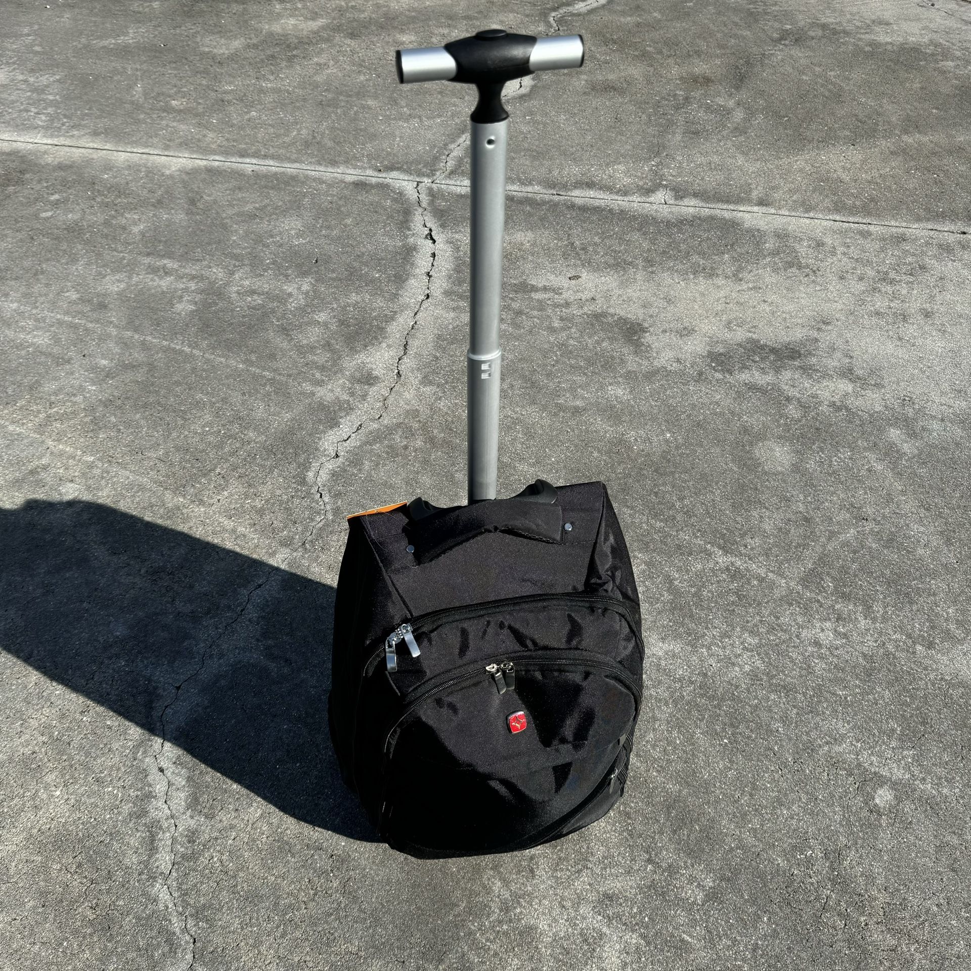 Versatile 22β Rolling Carry-On & Backpack by Active Traveler β Telescoping Arm, Hidden Straps