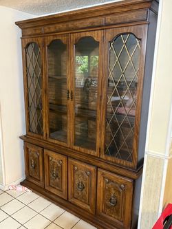 Vintage China Cabinet