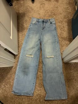 high waisted jeans