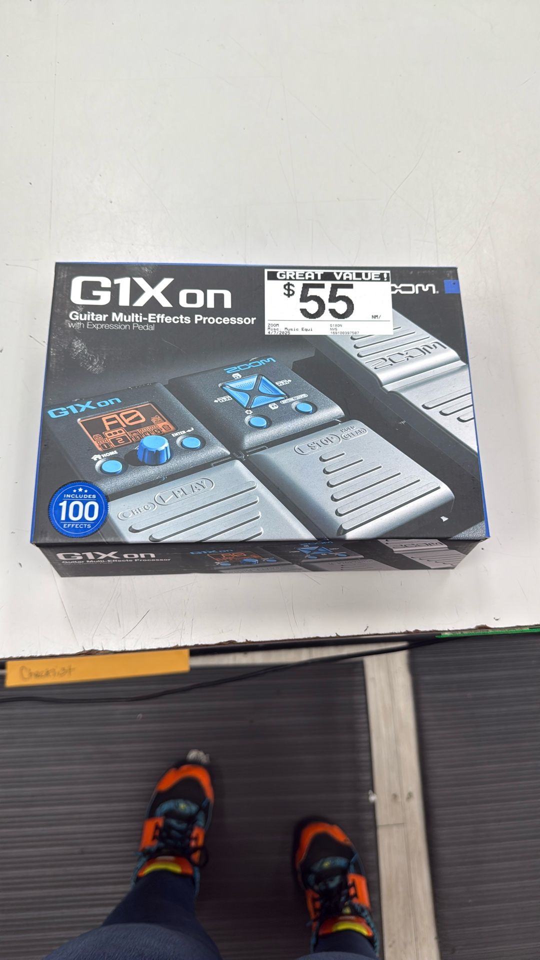 Zoom G1Xon Guitar Multi-Effects Processor