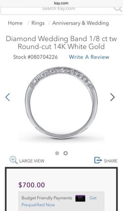 Kay Jewelers Wedding Band