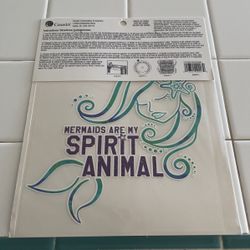 Iron On Transfer Mermaid Sticker