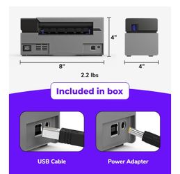 USB Shipping Label Printer