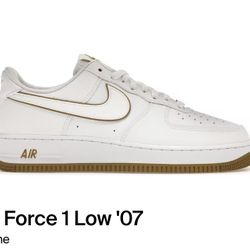 Nike Air Force 1 Low ‘07 DV0788 104 Size 10