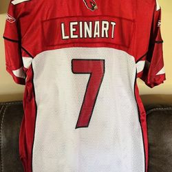 Matt Leinart Authentic Stitched Reebok Jersey Cardinals Size Youth Large