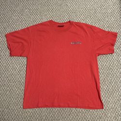 Ohio State Buckeyes 90s Style Steve & Barry’s OSU Classic College Red T-Shirt