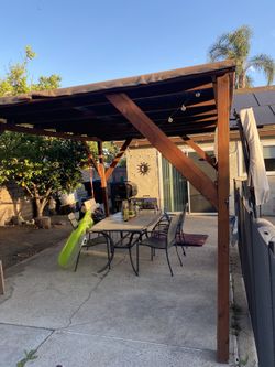 Wood Patio Cover