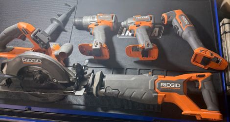 Ridgid brushless tool set