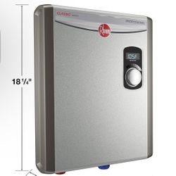 Rheem Fournit RETEX-18 Electric Tankless Water Heater