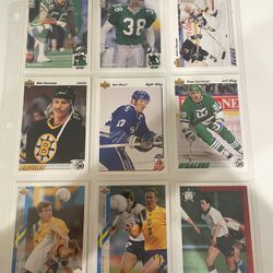 MAIN POST mix of baseball, football, and basketball card collection