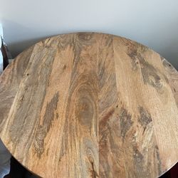 West Elm Bistro Table Like New 