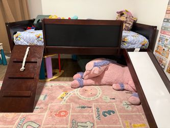 Toddler Bed with Mattress