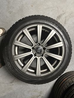 2013 Porsche Cayenne Winter Wheel Set