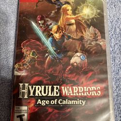 Nintendo Switch Game Hyrule Warriors Age Of Calamity BRAND NEW SEALED PLEASE READ DESCRIPTION 
