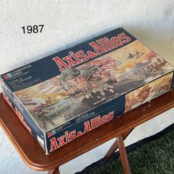Vintage! 1987 Milton Bradley_Axis&Allies World WarII Strategy Board Game