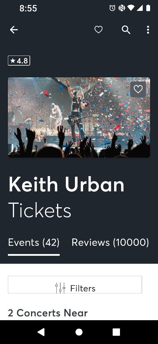 Keith Urban Tickets