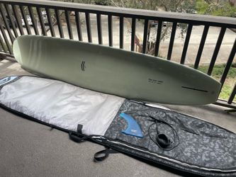 MINT 9'2" Sprout Longboard Surfboard Setup