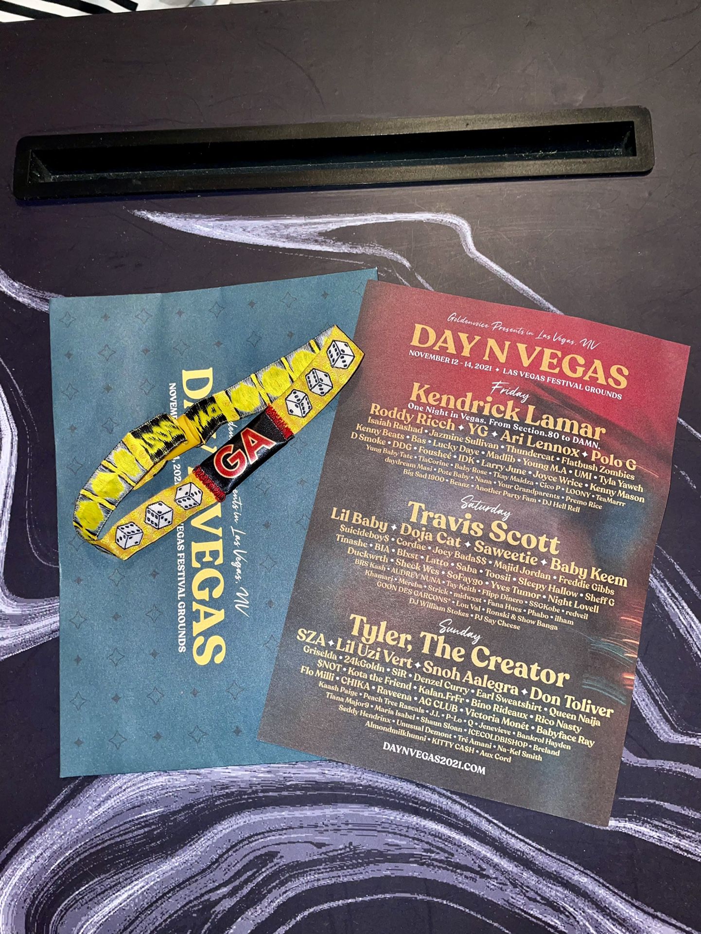 Day N Vegas Concert Tickets (2 General Admission Wristbands)