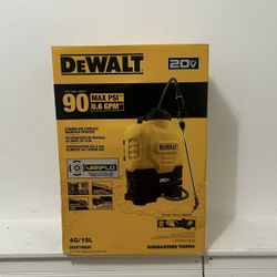 DEWALT Lithium Ion Powered Backpack Sprayer