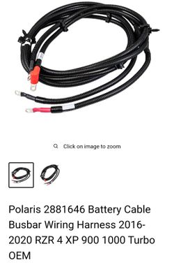 Polaris Rzr Busbar Wiring Harness