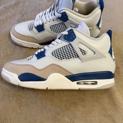 Air Jordan 4 Industrial Blue / Military Blue Size 10M