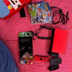 Nintendo switch oled red edition